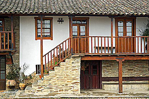 传统,房子,葡萄牙