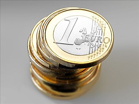 堆,欧元硬币