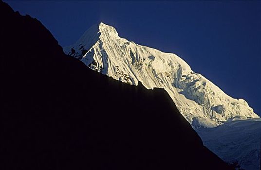 顶峰,日出,尼泊尔