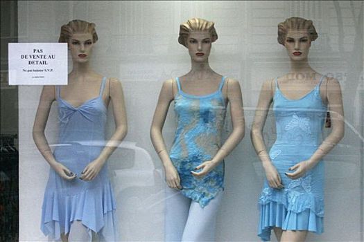 窗户,店,人体模型