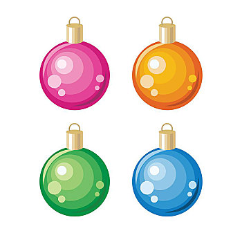 新年,玩具,圣诞饰品,装饰,圣诞节,玻璃,金属,木头,陶瓷,彩饰,圣诞树,设计,庆贺,寒假,象征,白色背景,背景