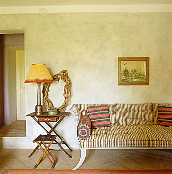 19世纪,铸铁,涂绘,沙发床,客厅,现代