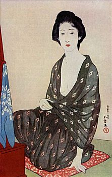 日本人,女人,穿,夏装,20年代