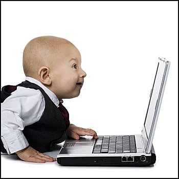男婴,套装,笔记本电脑