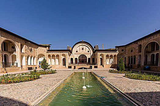 一个,传统,房子,伊朗,亚洲