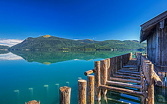 瓦尔幸湖,湖,上巴伐利亚,巴伐利亚,德国