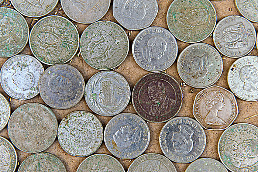 硬币,石头城,桑给巴尔岛,坦桑尼亚,非洲