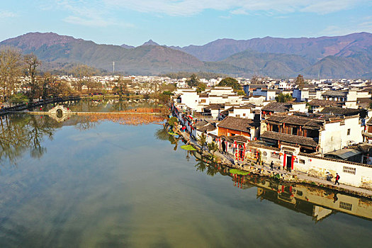 宏村,黄山