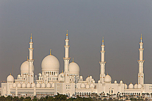 阿联酋,阿布扎比,大清真寺,最大,清真寺,一个,世界
