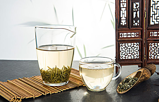 茶水,绿茶,茶杯,碧螺春茶,茶道