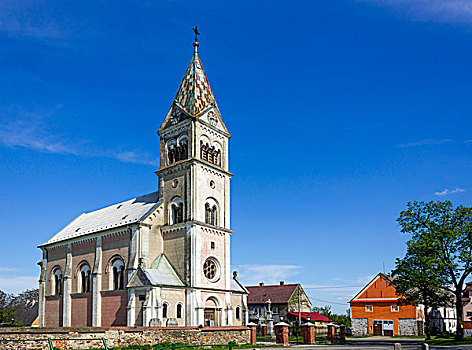 教堂,地区,区域,捷克共和国,欧洲