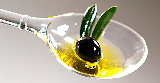 勺子,橄榄油