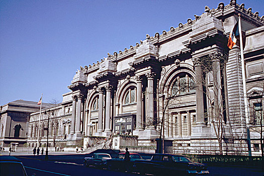 大都会艺术博物馆,纽约,美国,七月,博物馆,建筑,历史
