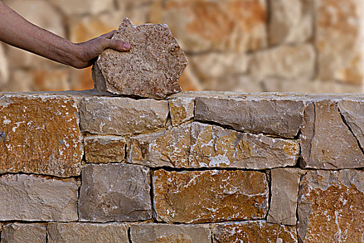 石砌,工作,砖石建筑,石墙