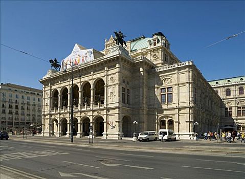 维也纳,剧院,奥地利,欧洲