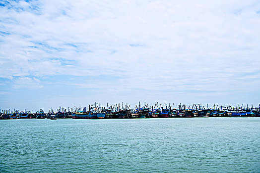 福建渔港风景