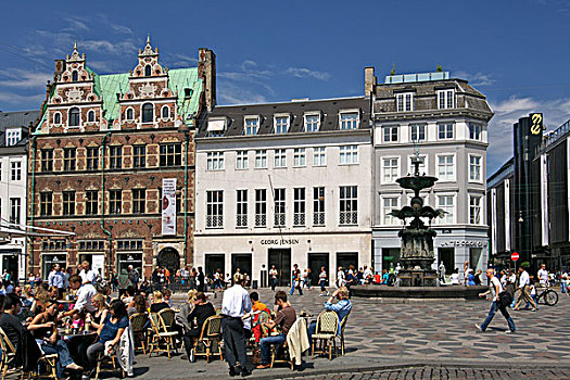 广场,哥本哈根