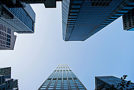 高层建筑,建筑,曼哈顿