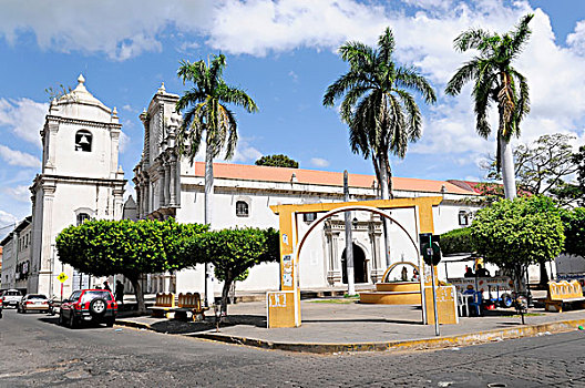 教堂,麦塞德,尼加拉瓜,中美洲