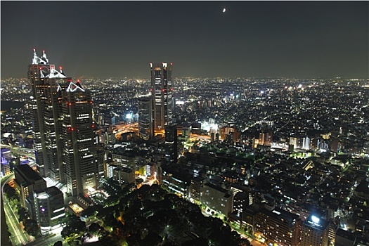 东京,夜晚