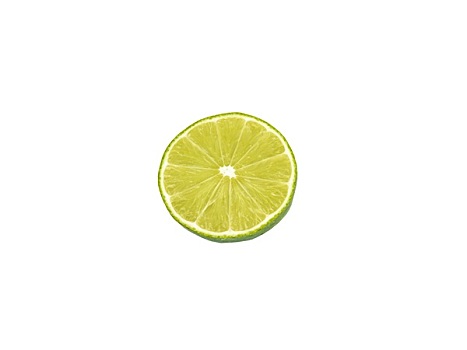柠檬,切,一半,白色背景,背景