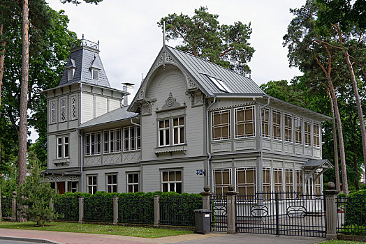 木屋,别墅,拉脱维亚,波罗的海国家,欧洲