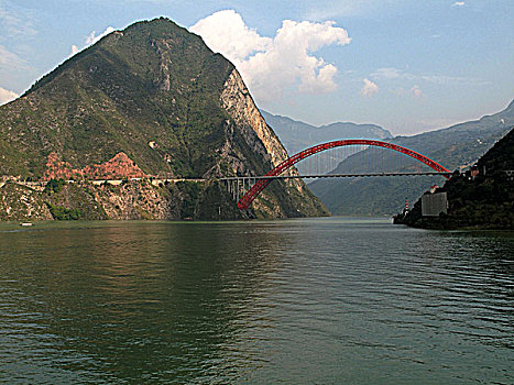 长江三峡巫峡长江大桥