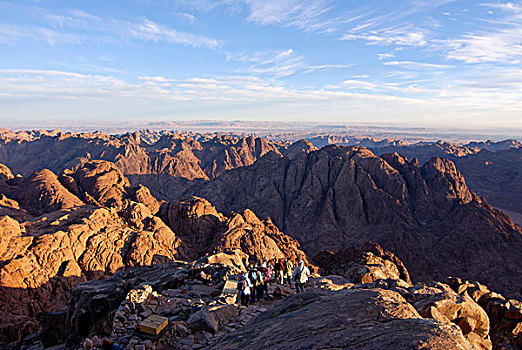 全景,西奈,西奈半岛,埃及,非洲