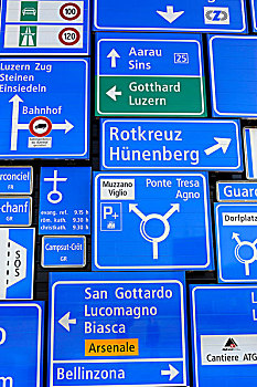 室外,城镇,道路,标识,瑞士,瑞士运输博物馆,欧洲