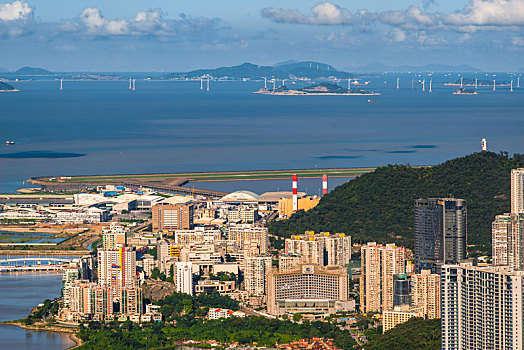 澳门氹仔城市风光