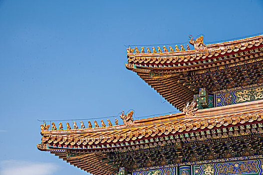 北京故宫博物院房檐