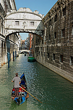 意大利,威尼斯,叹息桥