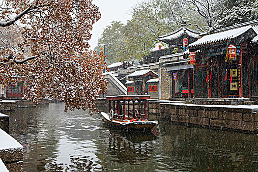 颐和园雪景