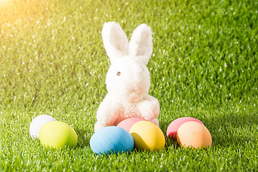 复活节兔子,玩具,复活节彩蛋