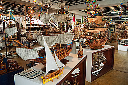 船,模型,画廊,毛里求斯