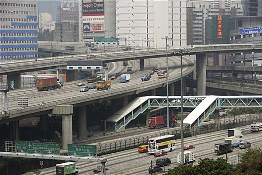 高架桥,香港,中国