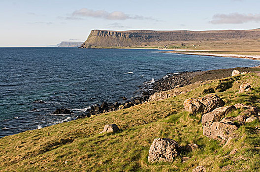 岩石构造,海岸,冰岛