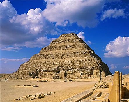 金字塔,塞加拉,埃及