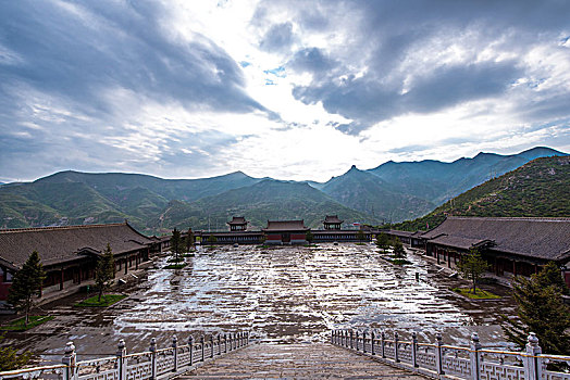 北岳恒山大殿