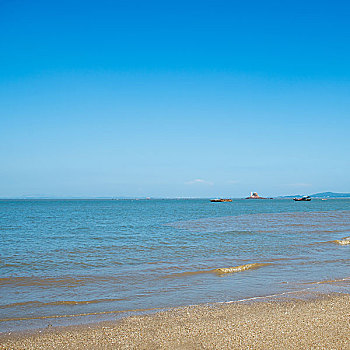 海滩,海洋,白天,放松,风景