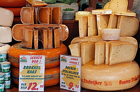 荷兰,奶酪,销售,米德尔堡,欧洲