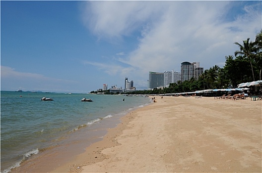 芭提雅,城市,海滩