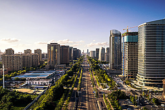 鸟瞰,中国,城市