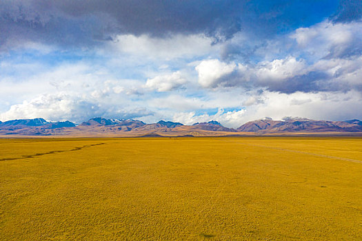 新疆巴音布鲁克草原秋季风光
