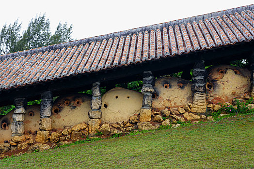 陶器,乡村,冲绳,日本