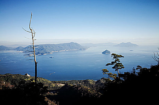 风景,岛屿,日本海