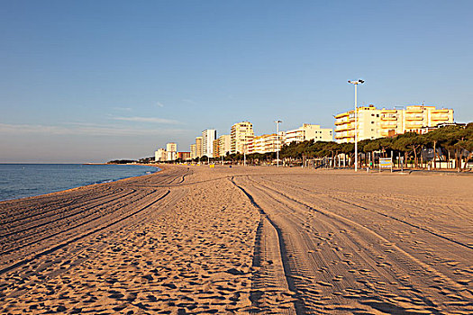 海滩,西班牙