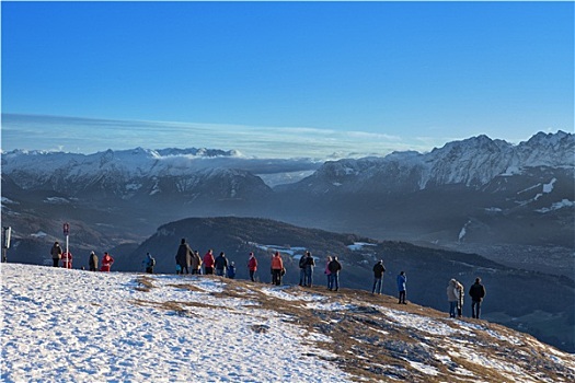 视点,奥地利人,山