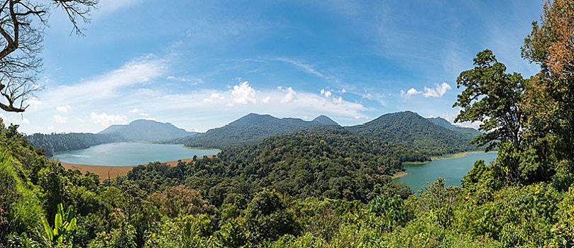 风景,相似,湖,巴厘岛,印度尼西亚,亚洲