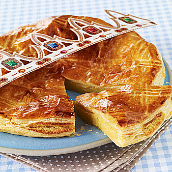 法式甜饼,纸皇冠